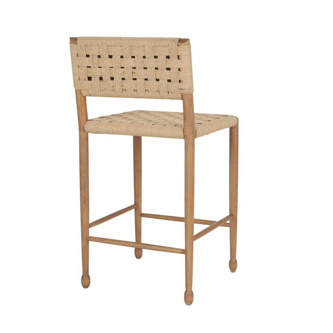 Corde Bois Classique Tabouret