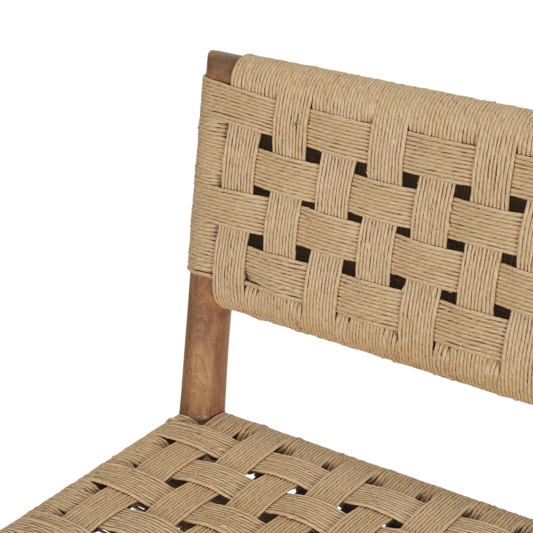 Corde Bois Classique Tabouret