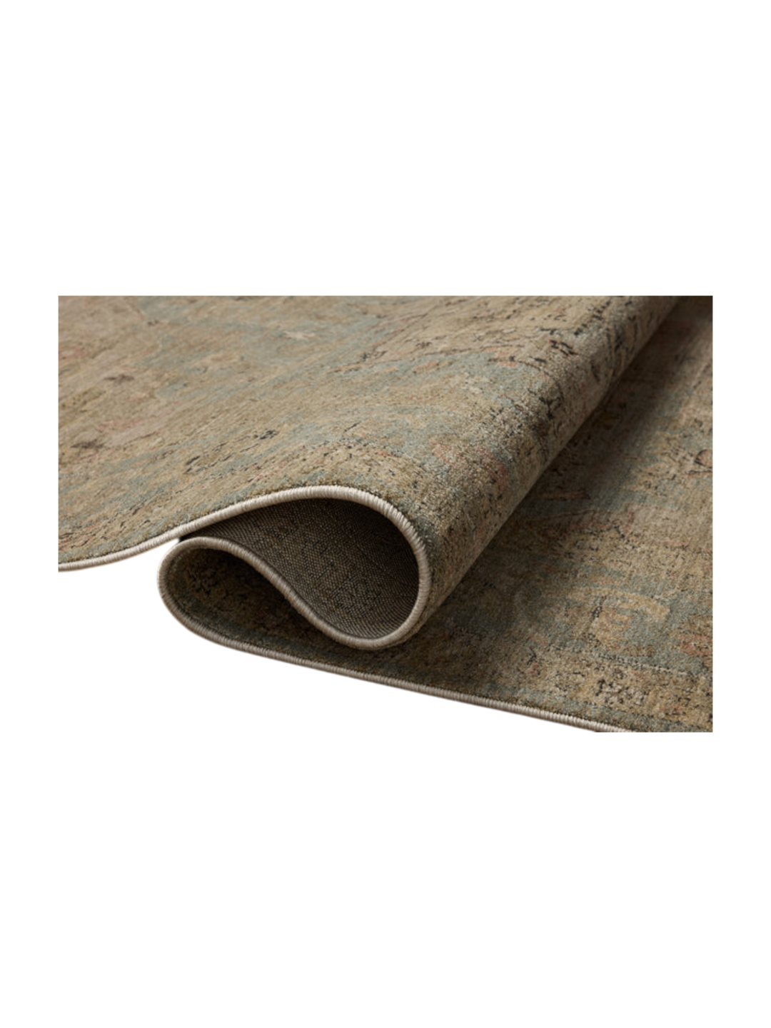 Tapis Contemporain Motif Moss Sky 