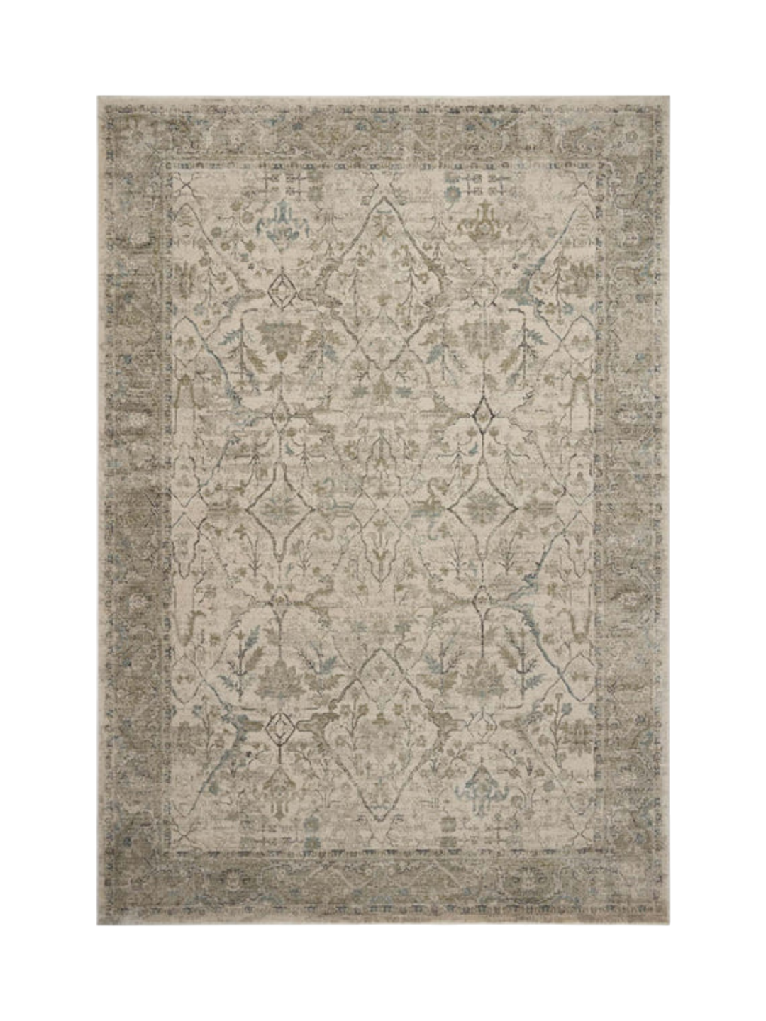 Tapis Contemporain Motif Ivory Sage