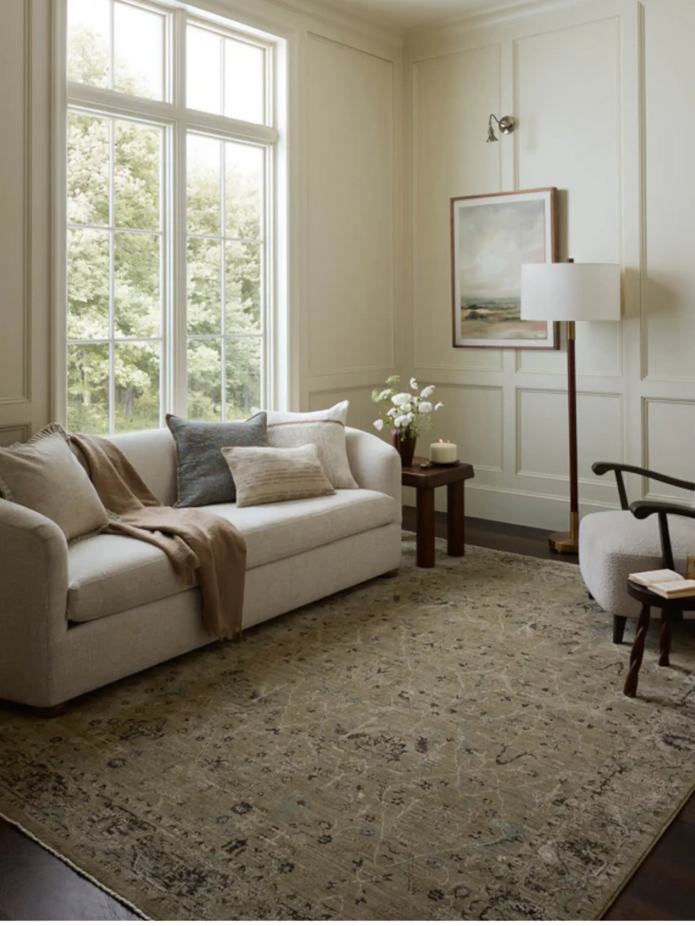 BRIAR Olive / Stone Rug  Maison Olive