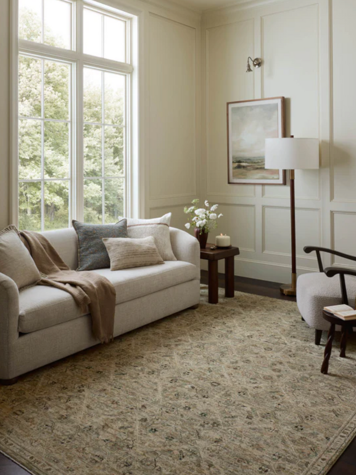 Tapis Contemporain Motif Silver Moss 