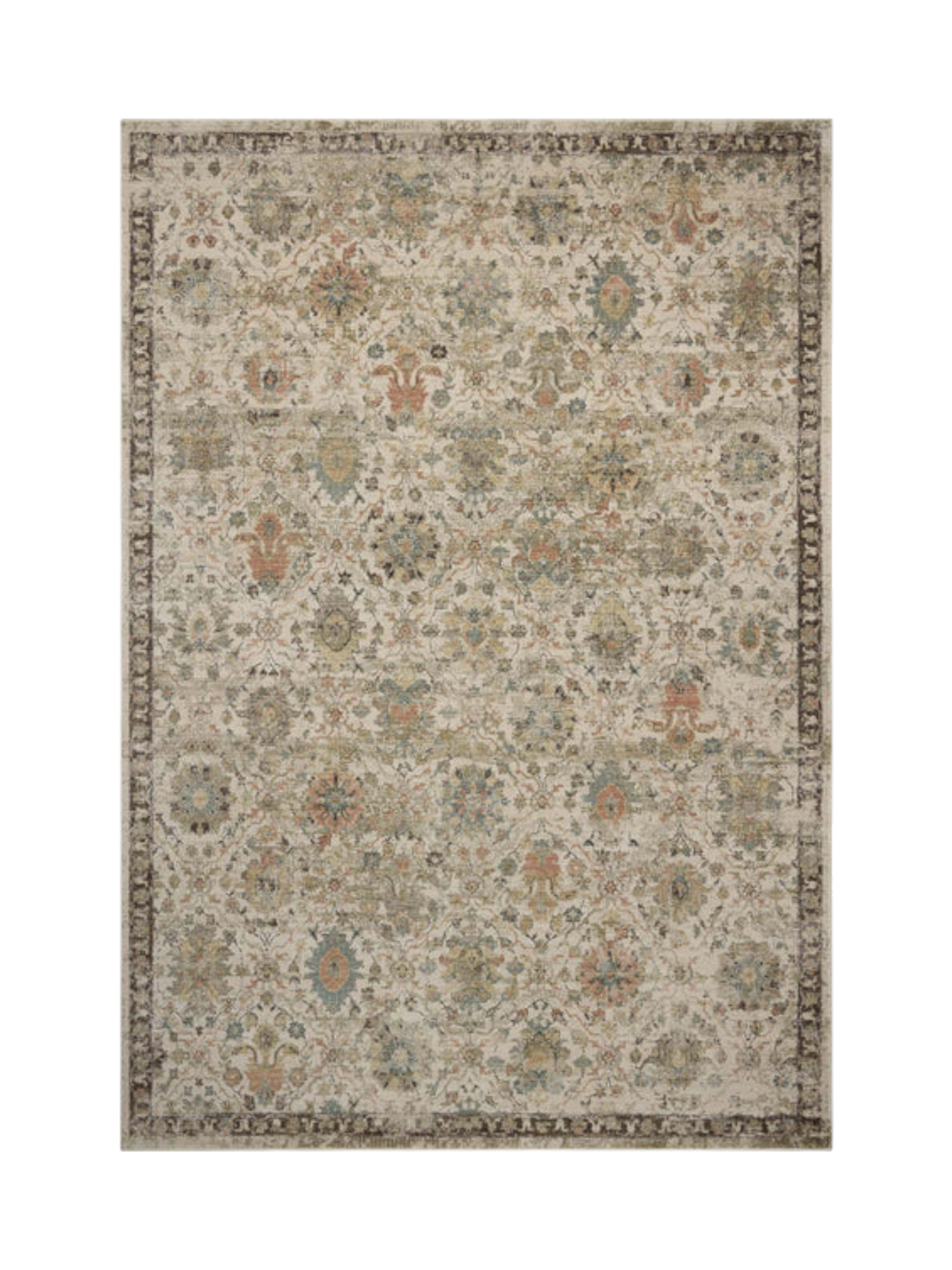 Tapis Contemporain Motif Ivory Multi