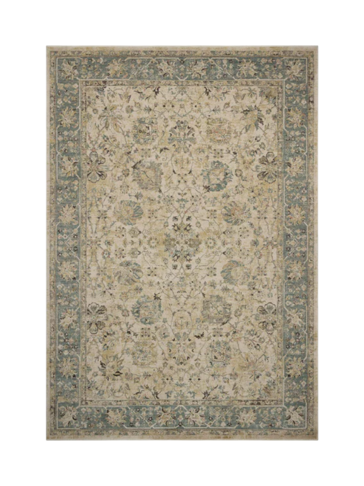 BRIAR Ant. Ivory / Blue  Maison Olive