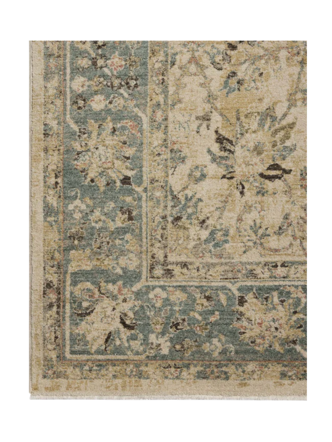 BRIAR Ant. Ivory / Blue  Maison Olive