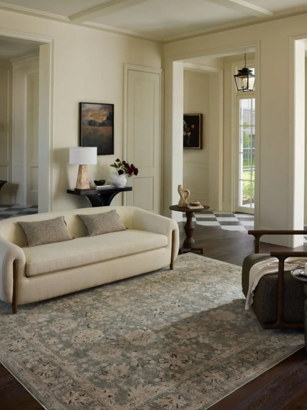 BRIAR Fog / Sand Rug  Maison Olive