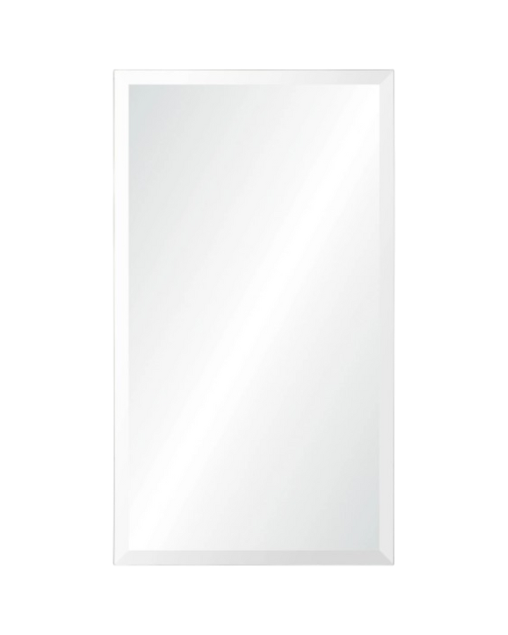 Miroir rectangulaire tout en verre - 