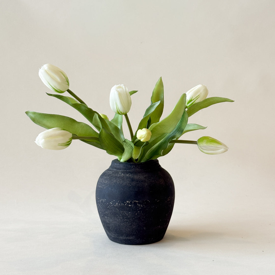 Bouquet de Tulipes Formosa blanches 12"  Maison Olive