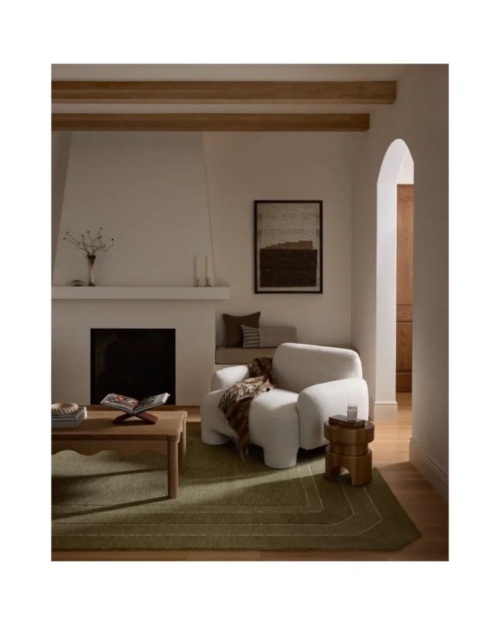 Tapis Loloi Olive Laine Loloi