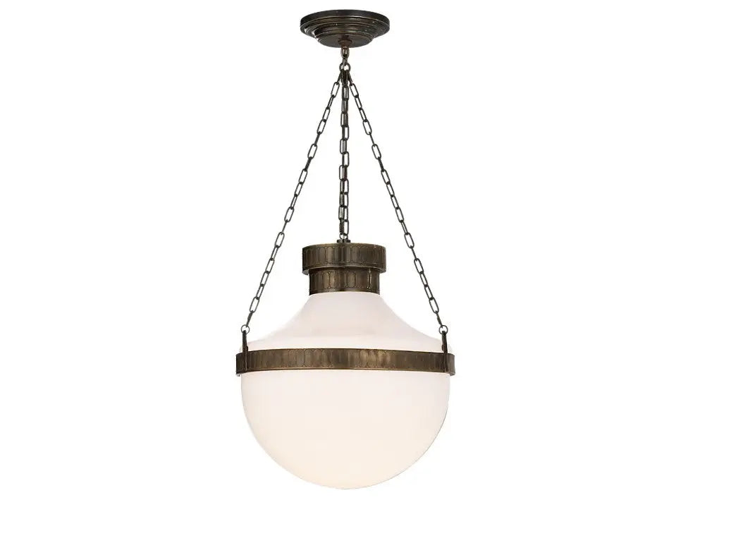 Modern Schoolhouse Lantern  Maison Olive