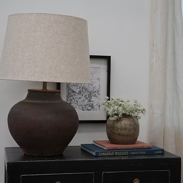 Vintage Salon Texturer Chaleureux Luminosite