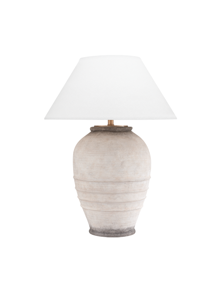 Lampe-Table-Élégant-Céramique-Vintage