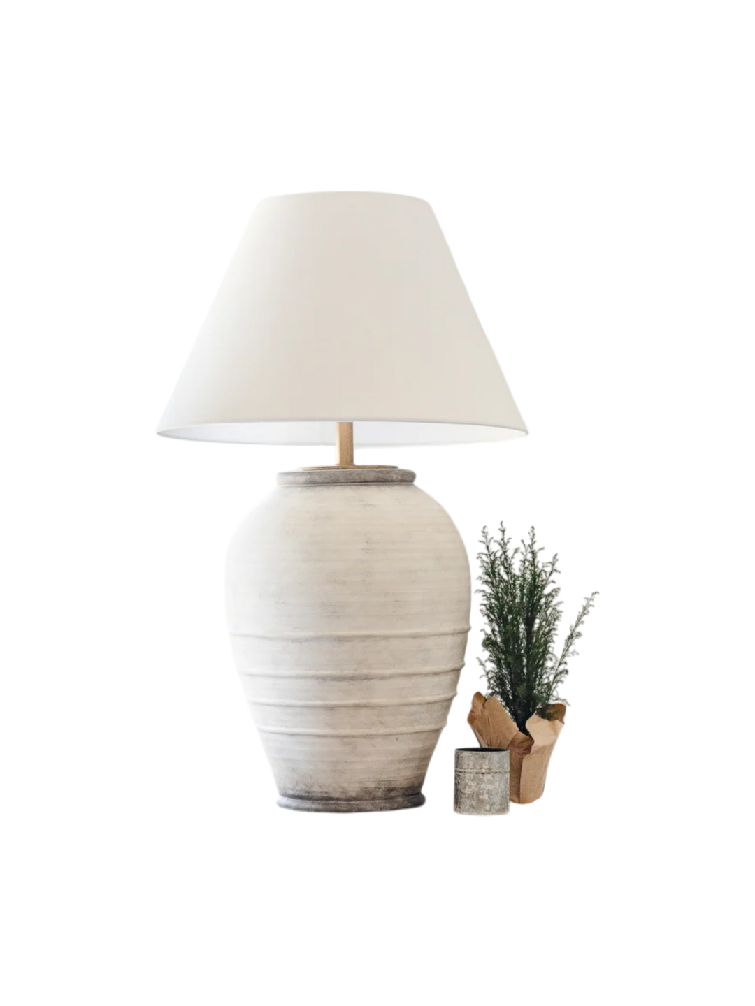 Lampe-Table-Élégant-Céramique-Vintage