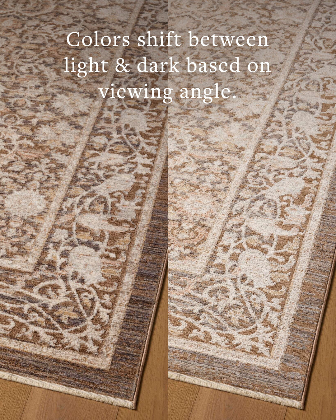 DORIS Tobacco / Ivory Tapis — vue 7