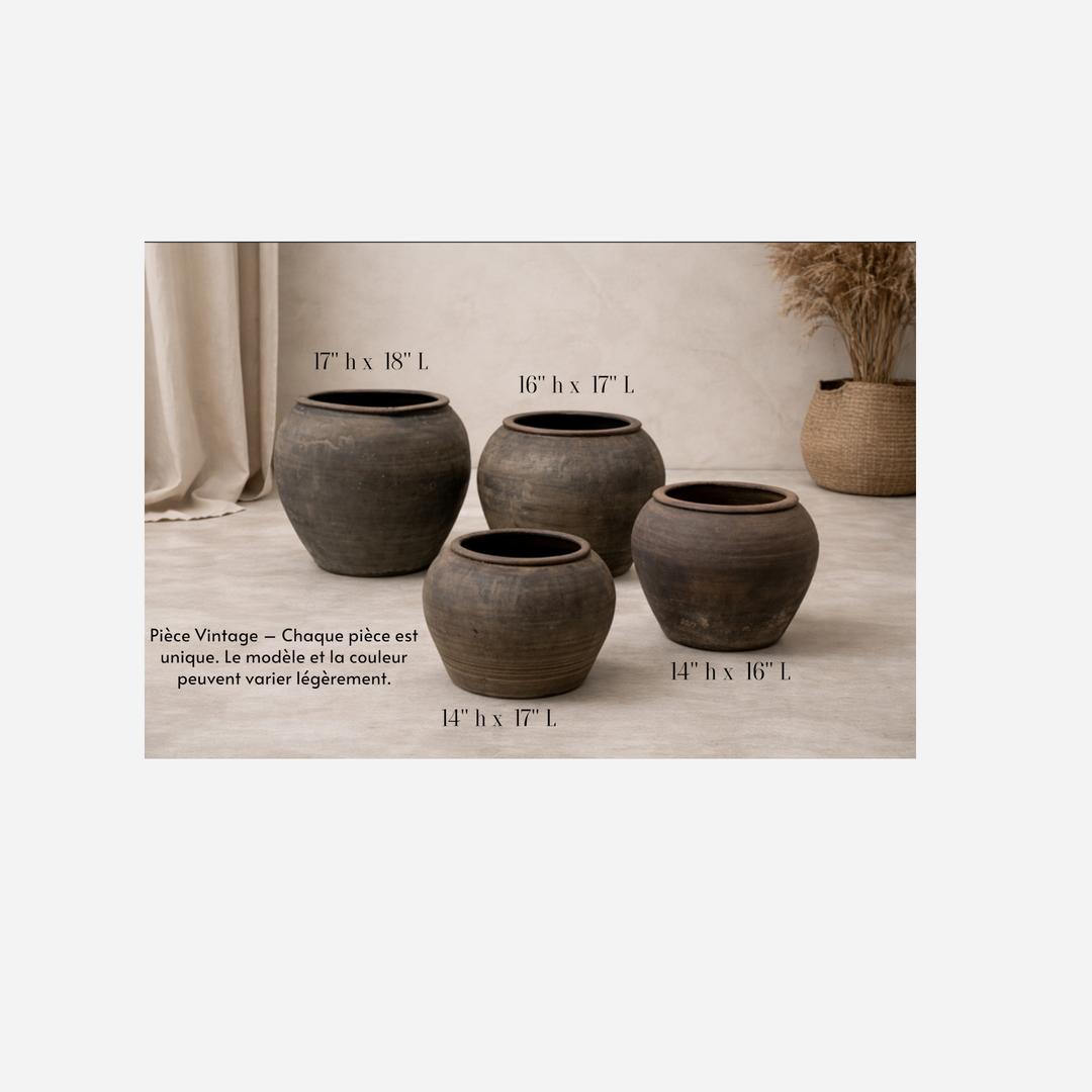 DREY Vintage Terracotta Vase