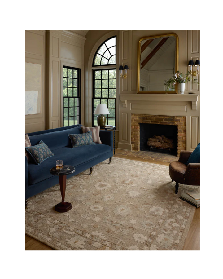 Dorothea khaki dove_tapis laine_Maisonolive