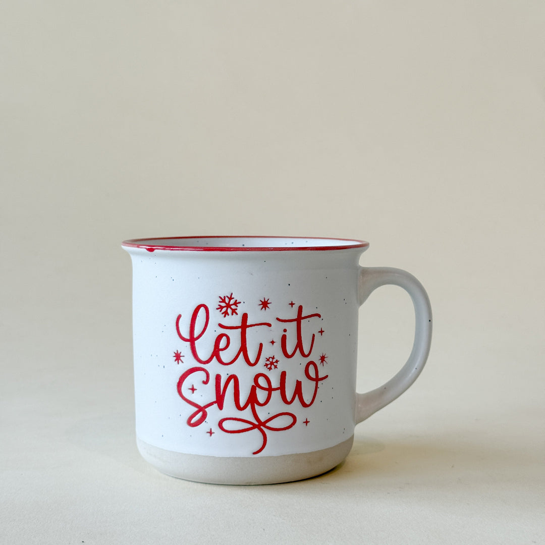 LET IT SNOW Tasse  Maison Olive