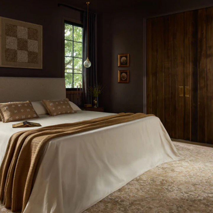 ELORA Tapis Gold Natural Maison Olive