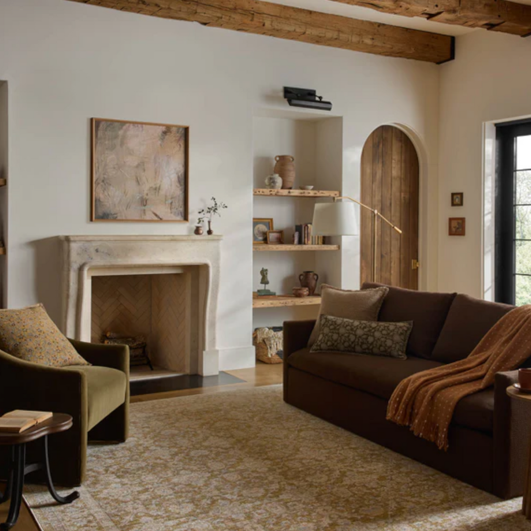 ELORA Tapis Moss / Clay Maison Olive