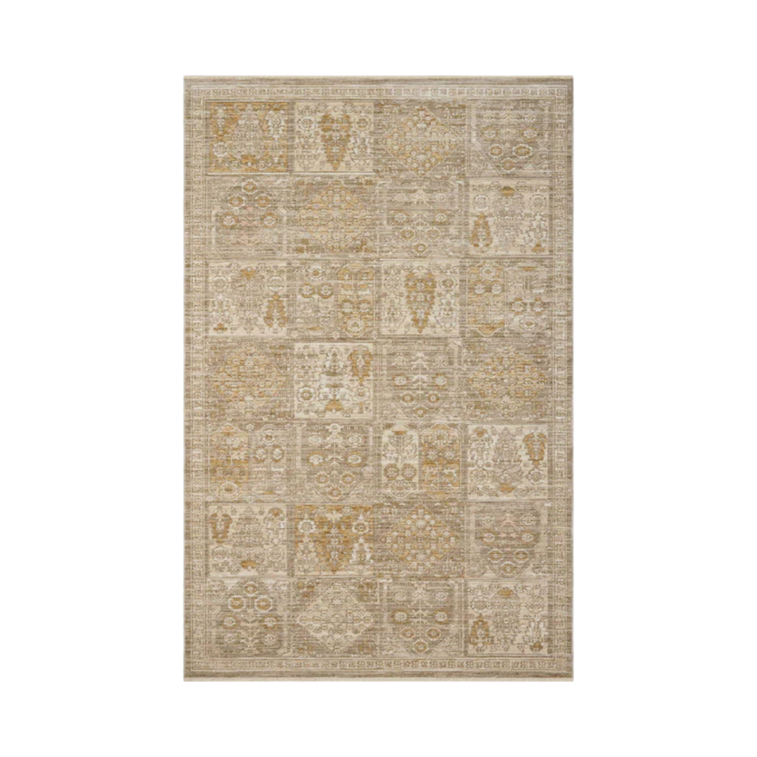 ELORA Tapis Mushroom / Ochre Maison Olive