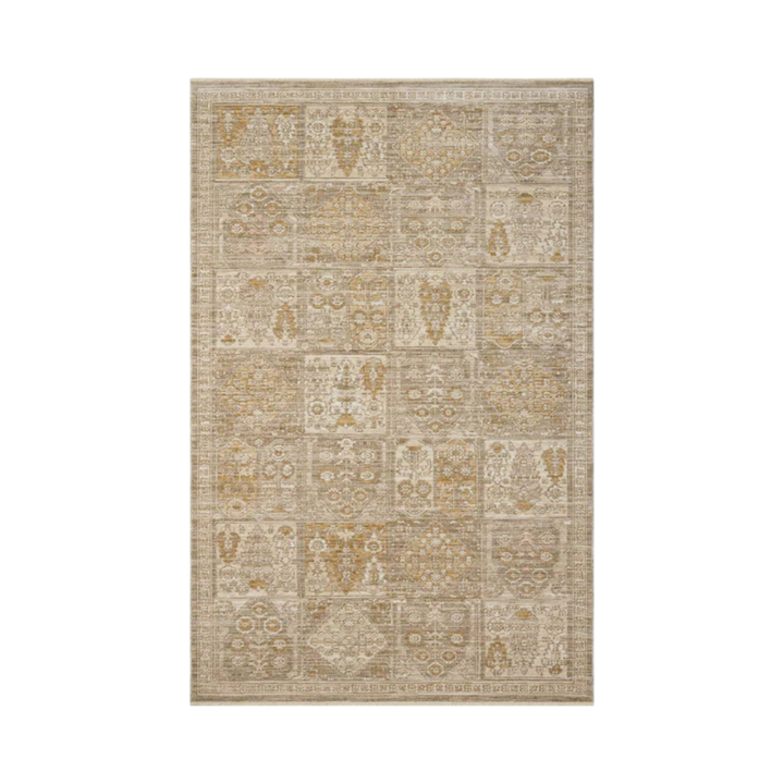ELORA Tapis Mushroom / Ochre Maison Olive