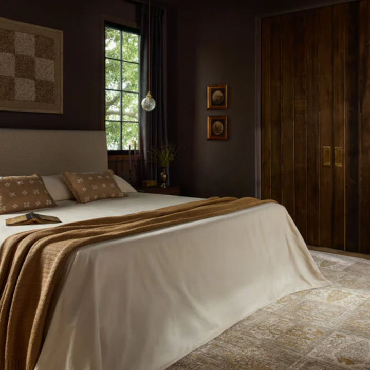 ELORA Tapis Mushroom / Ochre Maison Olive