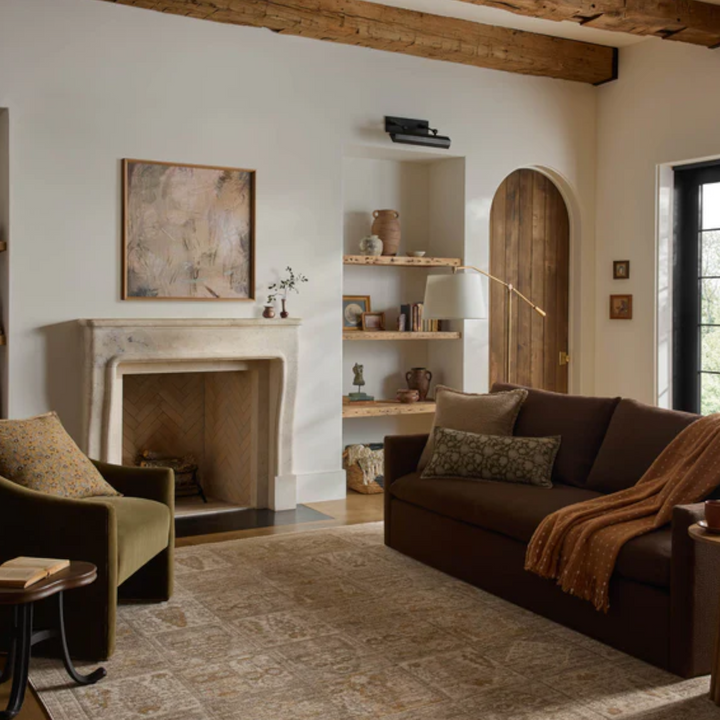 ELORA Tapis Mushroom / Ochre Maison Olive
