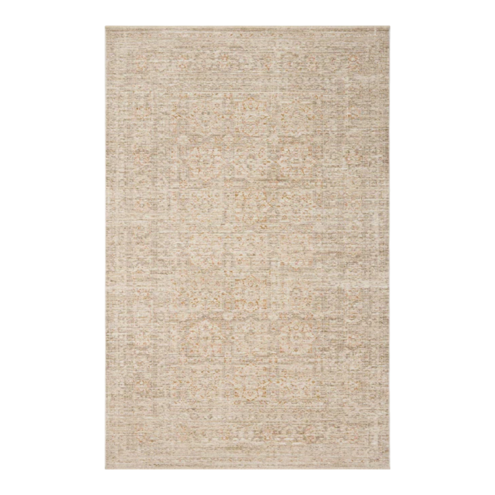 ELORA Tapis Natural / Terracotta Maison Olive