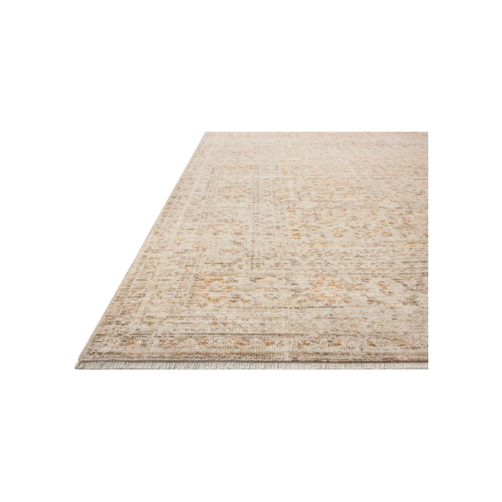 ELORA Tapis Natural / Terracotta Maison Olive