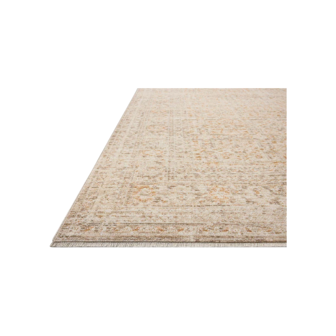 ELORA Tapis Natural / Terracotta Maison Olive