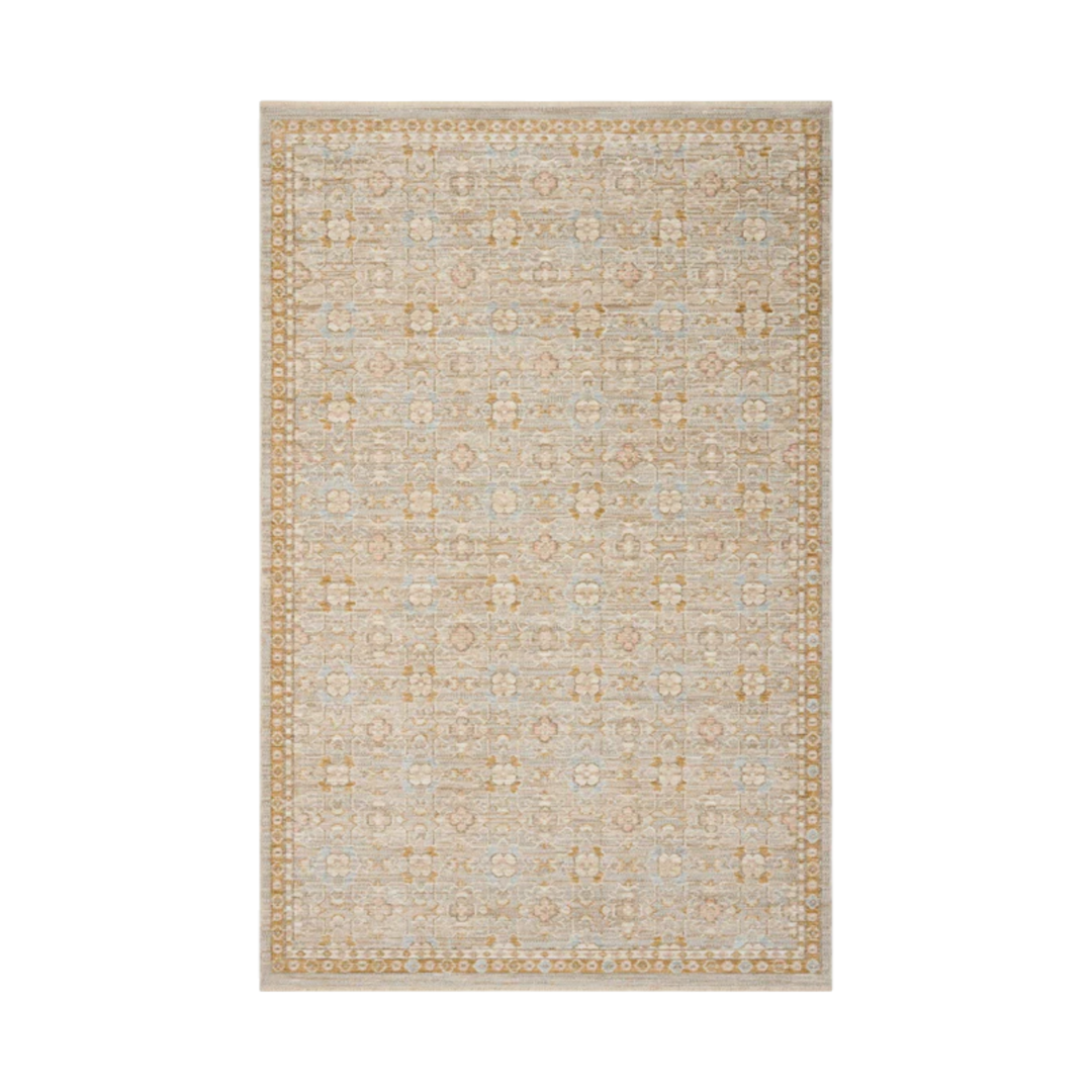 ELORA Tapis Neutral / Multi Maison Olive