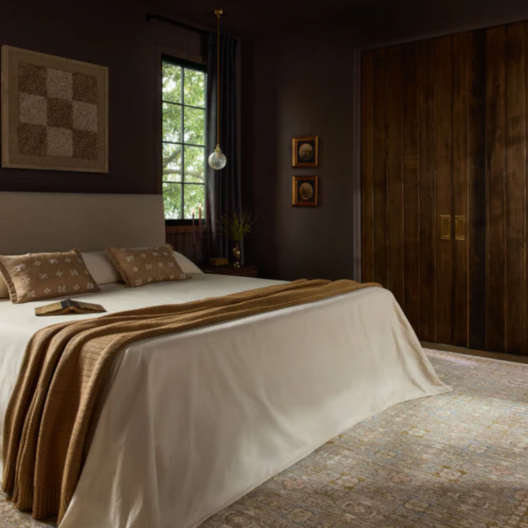 ELORA Tapis Neutral / Multi Maison Olive