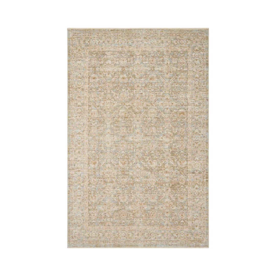 ELORA Tapis Sky / Terracotta Maison Olive