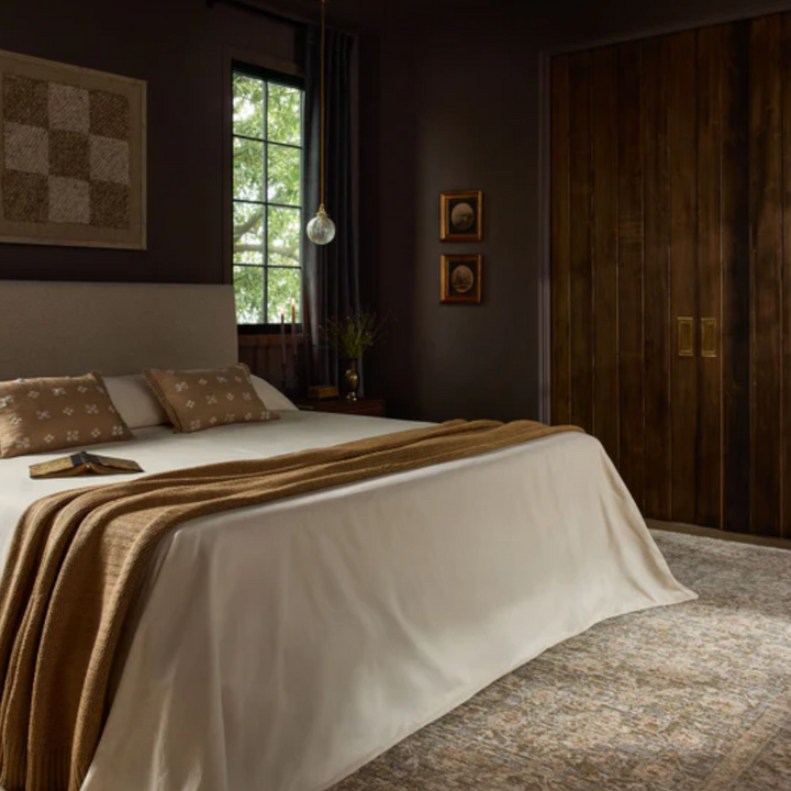 ELORA Tapis Sky / Terracotta Maison Olive
