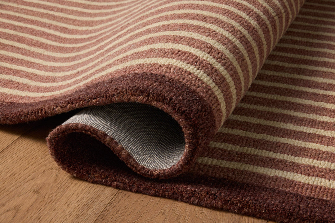 EMMELINE Berry / Linen Tapis — vue 4