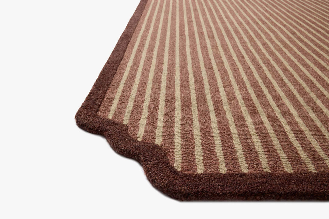EMMELINE Berry / Linen Tapis — vue 3