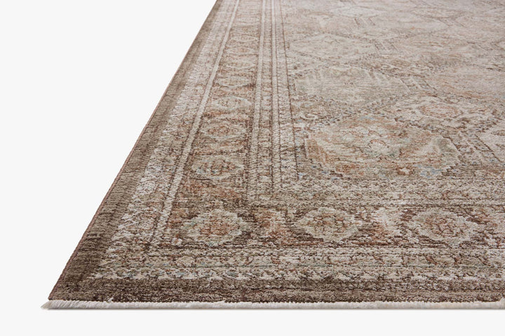 Tapis Ethel moka multicolore Amber Lewis × Loloi — vue stylisée