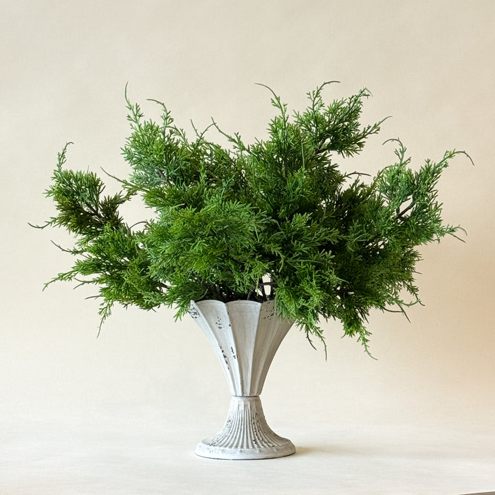 Vase-Antique-Métal-Decoration-Vintage