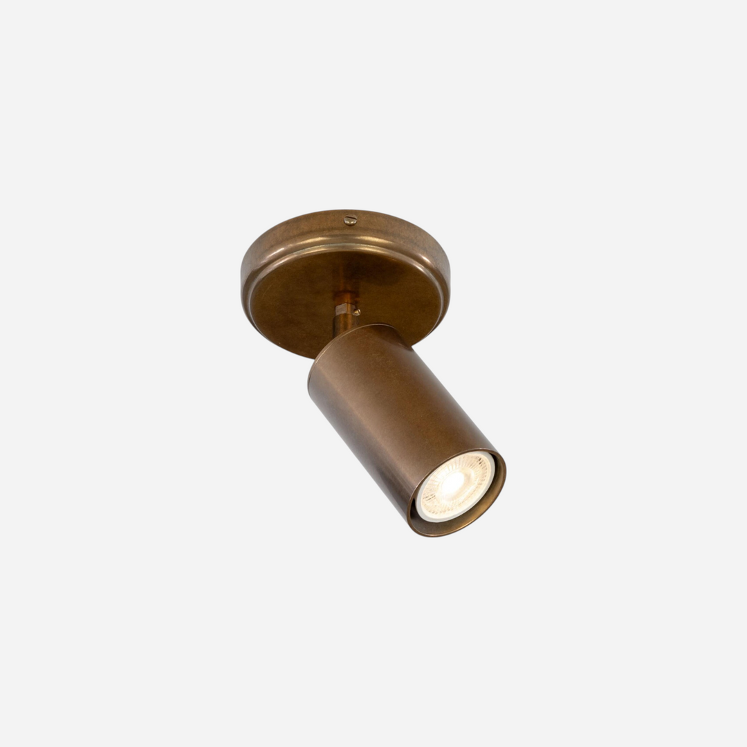 Luminaire Directionnel Plafonnier Dirigeable Cylindre  