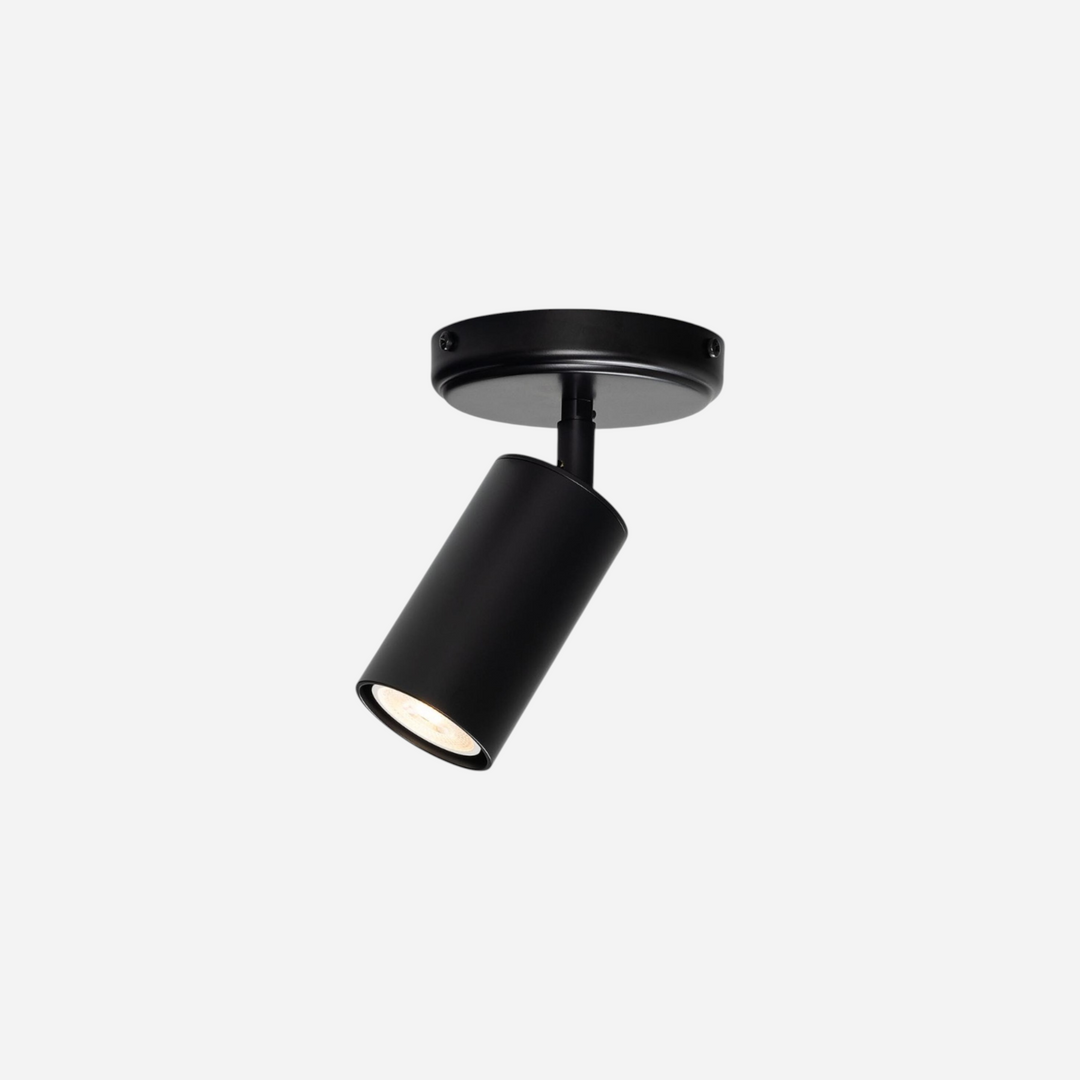 Luminaire Directionnel Plafonnier Dirigeable Cylindre  