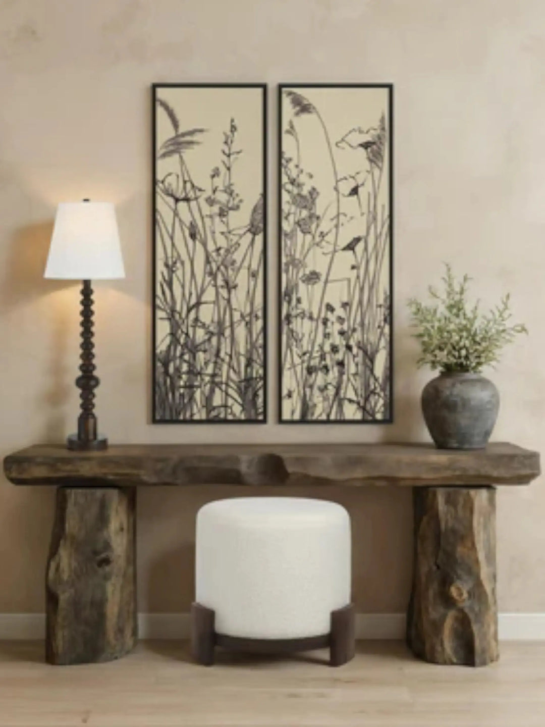 FAMARA Lampe de table Maison Olive
