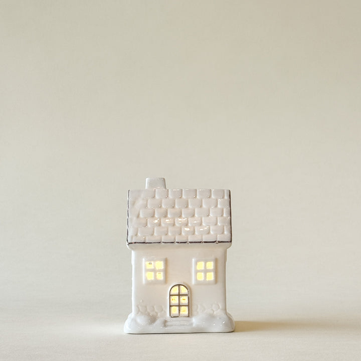 NILAN Maison en céramique illuminée 4,5''  Maison Olive