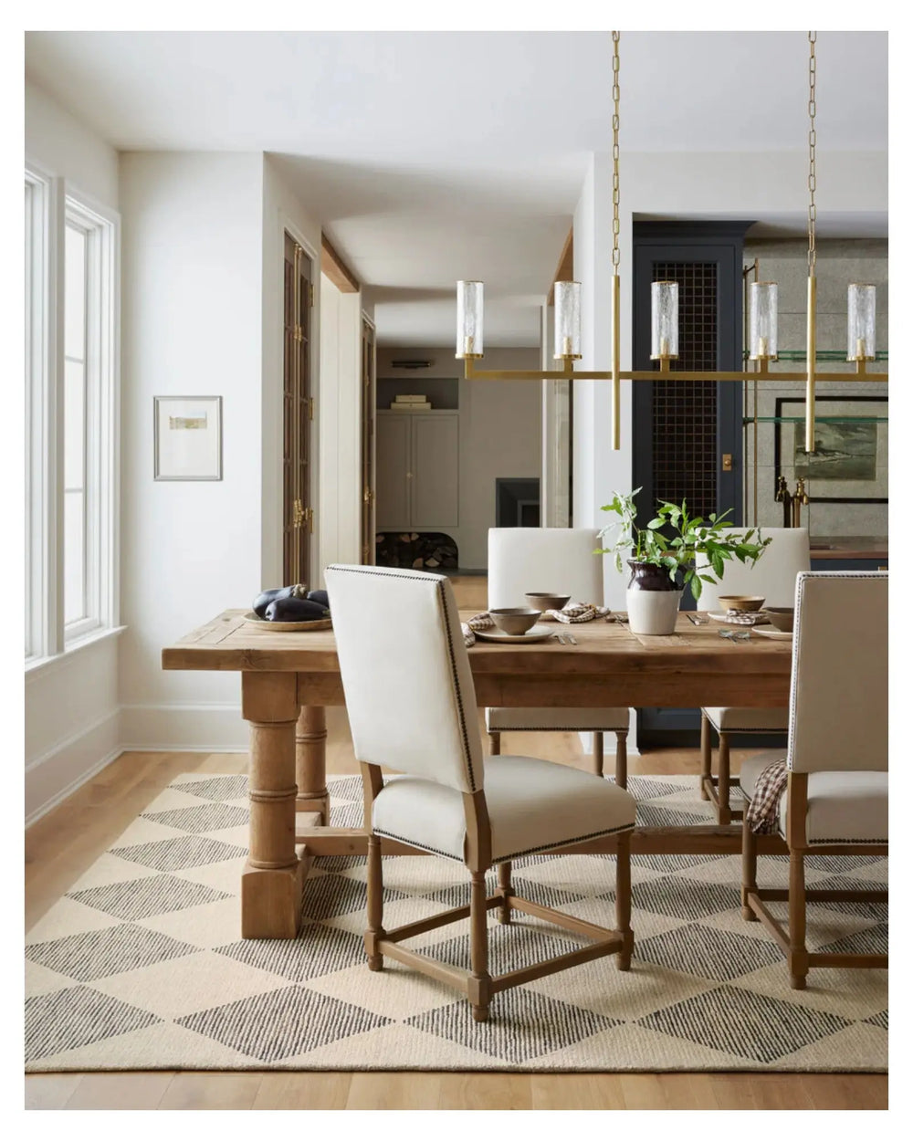 FRANCIS Beige / Charcoal Tapis - Maison Olive