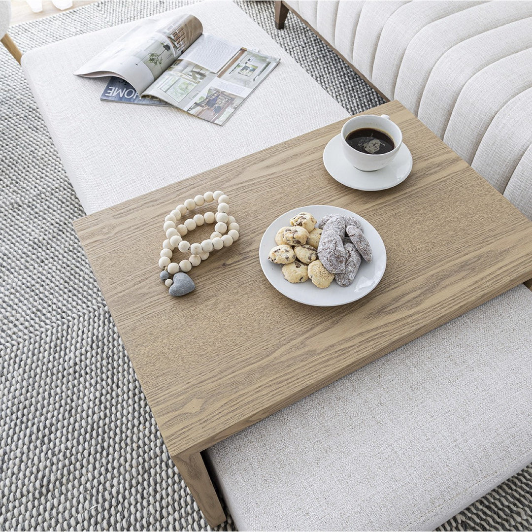 BIKA Ottoman crème  Maison Olive