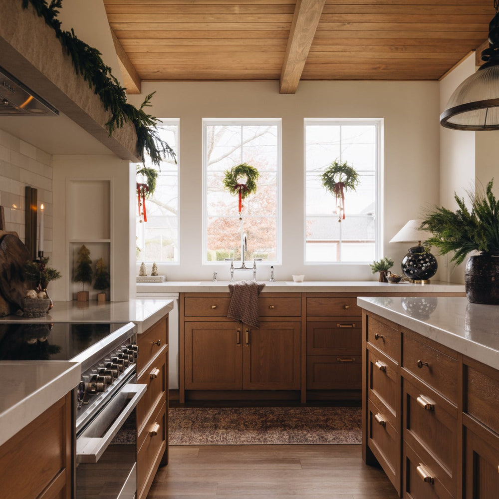 Couronne De Pin Norfolk 16"  Maison Olive