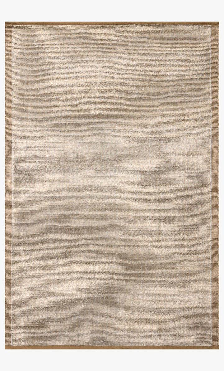 Tapis Gertrude ivoire et beige Amber Lewis × Loloi — vue de face
