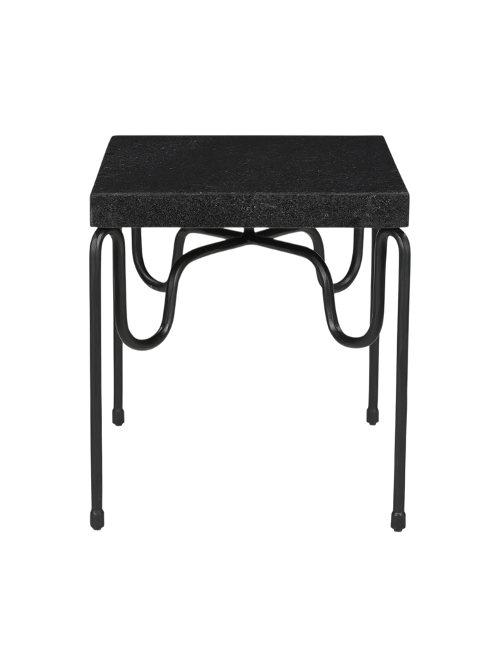 GETTY-Table-Appoint-Fer-Noire-Élégante