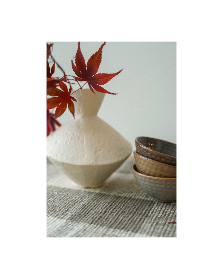 Vase-Ivory-Texturé-Vintage-Bicolore