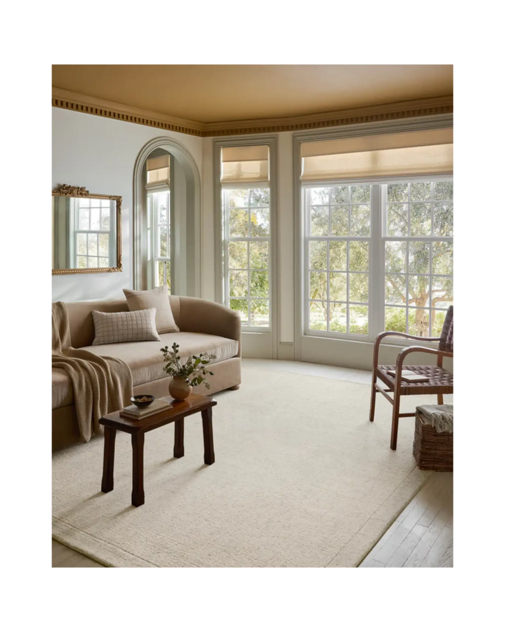 HENLEY Ivory / Smoke Tapis - Maison Olive
