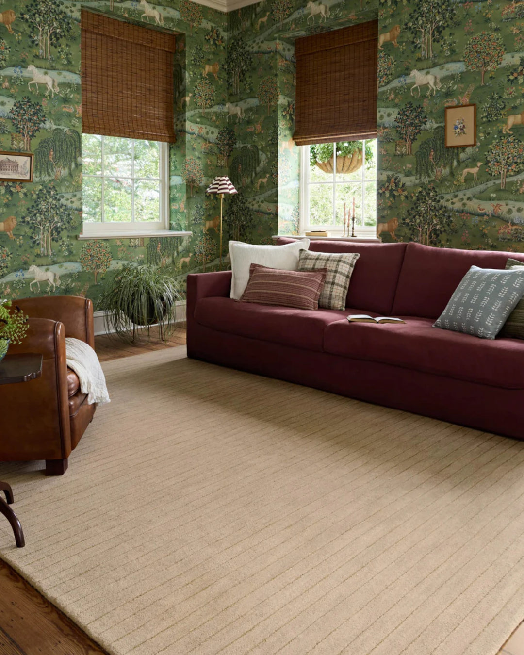 HENRY Beige / Wheat Tapis - Maison Olive